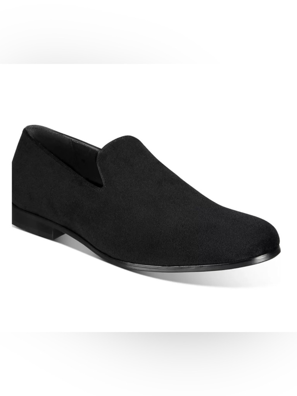 Alfani Men's Zion Smoking Slipper Loafers - Black (NWT-never worn)